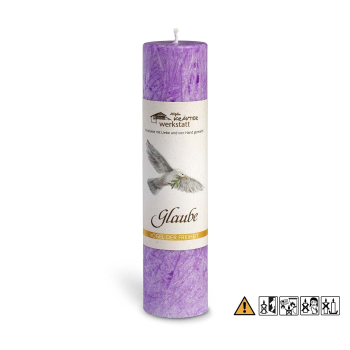 Allgäuer Heilkräuter Kerze - Vögel der Freiheit - Glaube